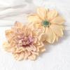 3/5Pcs 12cm Silk Artificial Dahlia Flowers Party Home Room Decor Mariage Wedding Decoration Fake Flower DIY Bride Gift Accessory