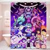 Classic Hot Horror Video Game Omori Shower Curtain, Bathroom Decorative Shower Curtain, Waterproof Shower Curtain With Hooks