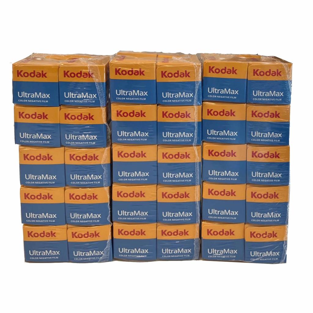 Kodak UltraMAX 400 Color Negative Film, 24 Exposures, 30-Pack, with 1 Sticker
