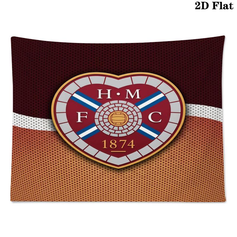Heart of Midlothian Printed Tapestry – Wall Hanging for Bedrooms, Dorms, and Home Decor