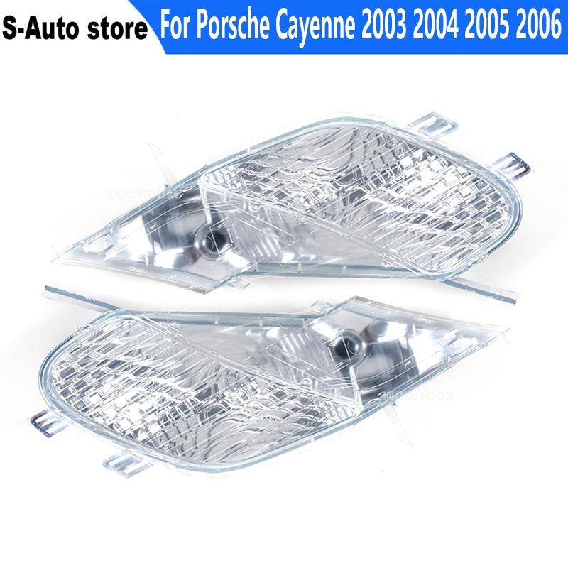 Turn signal For Porsche Cayenne 2003 2004 2005 2006 car front fender manufacturer light side angle turn signal flashing light RH Common quality