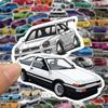 10/30/50/100Pcs Animation Jdm Racing Car Favorites Graffiti Stickers Diy Kids Timeless Plaything Travel Luggage Guitar Waterproof Decals