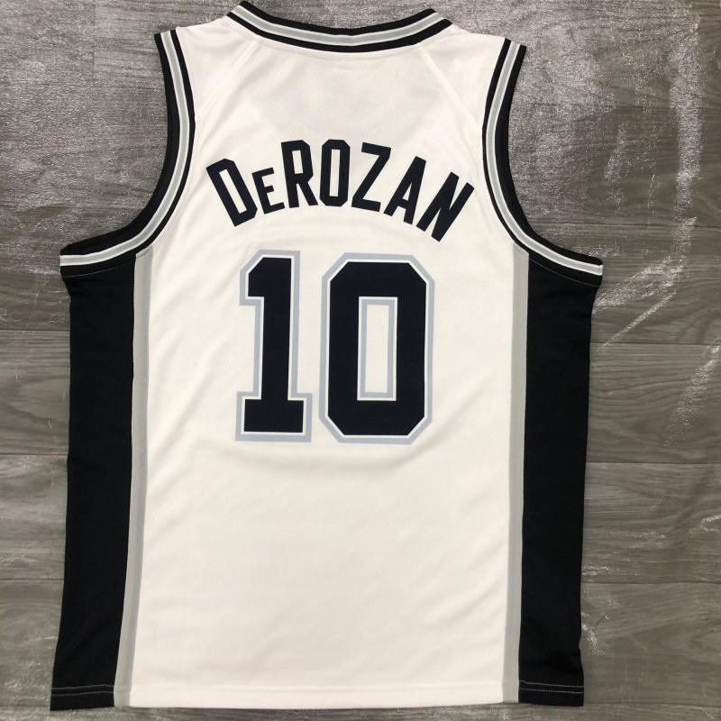Custom Heat Pressed Basketball Jersey San Antonio Spurs 5 Murray 21 Duncan 20 Ginobili Breathable Bamboo Charcoal Fabric