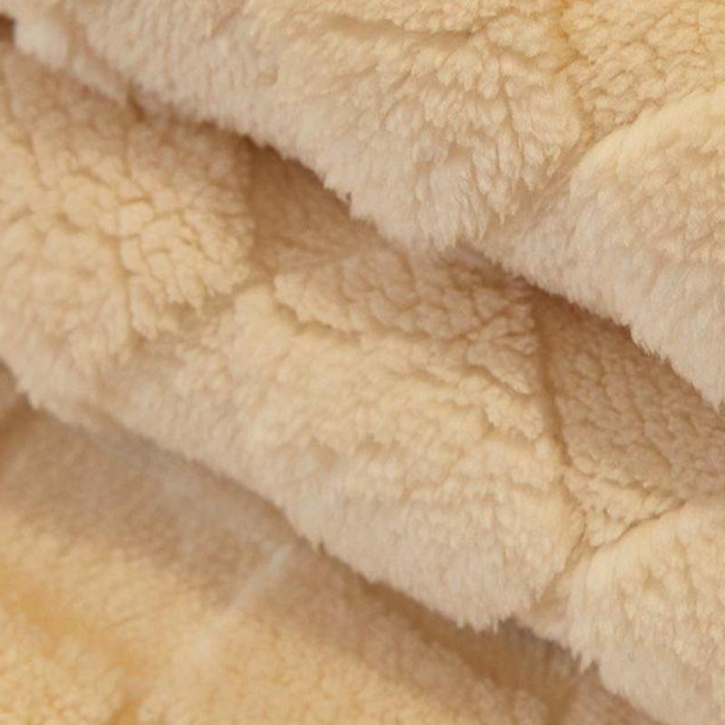 Simple Style Plush Sofa Cushion Nordic Non-Slip Cushion Backrest Cover Towel Furniture Protector for Bedroom Living Room
