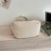 Einfarbige Kordelzug-Handtasche Damen-Schultertasche Große Kapazität Pendler-Crossbody-Tasche