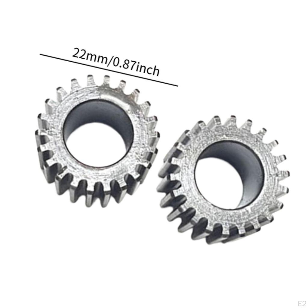 2x Autowaschmaschine Zahnräder Wartungskit Metall Zuverlässig Waschzubehör Ersatz Antrieb