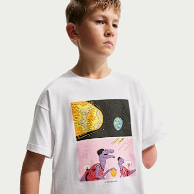 Nike Kids T Shirts Crew Neck Moderate XS