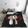 Niedlicher Chishiya-Anime-Deckenbezug, Alice im Grenzland, Flanell-Überwurf, Decken, Sommer-Klimaanlage, Dekor, weiche, warme Tagesdecke