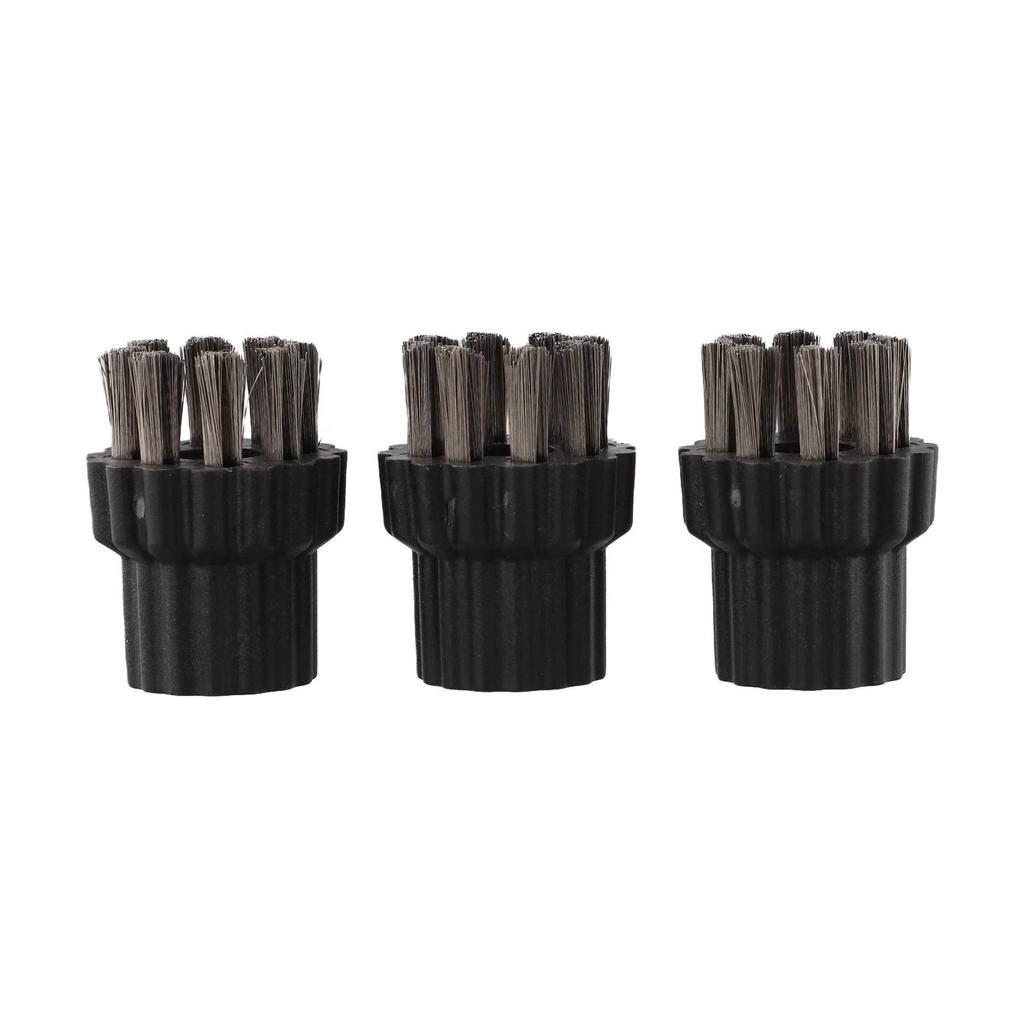 Compact Brush Set Steam Cleaner Attachments Cleaning Efficiency