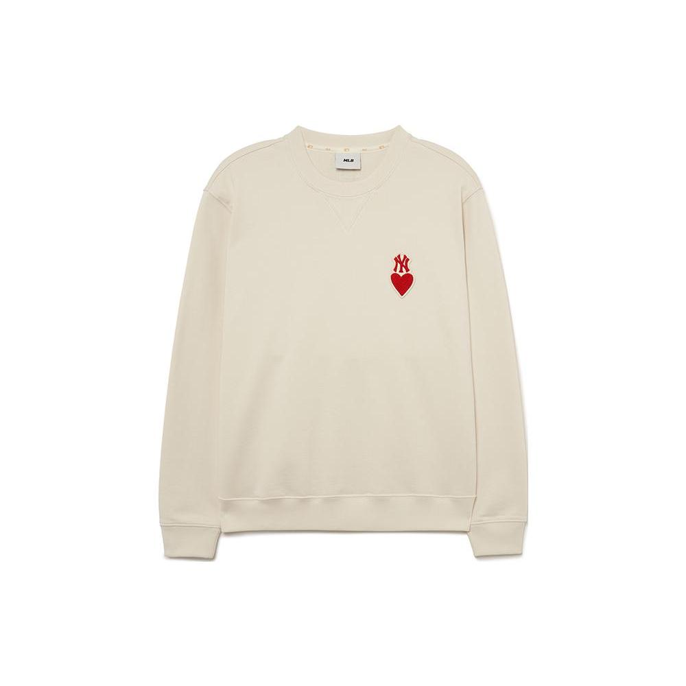 MLB New York Yankees Sweatshirts Unisex Cream Crew Neck Moderate Other 3AMTH0234-50CRD L