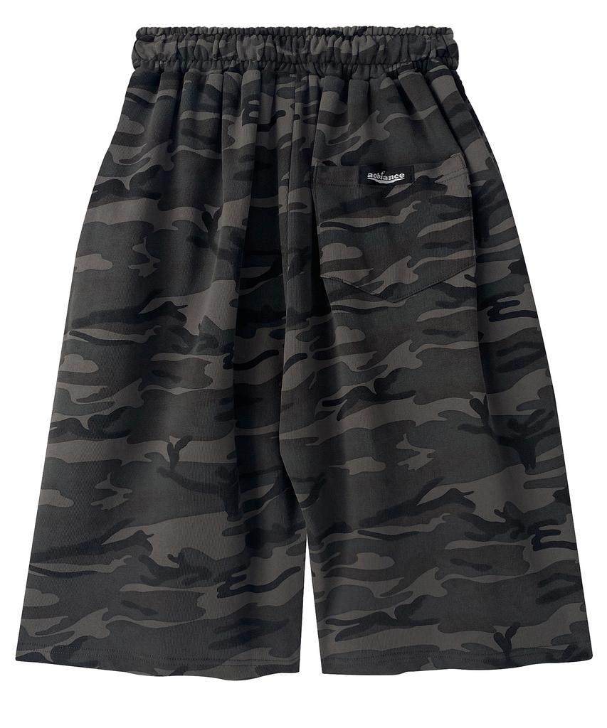 Aobieonseu Aobiance Camo Bermuda Pants (Charcoal)