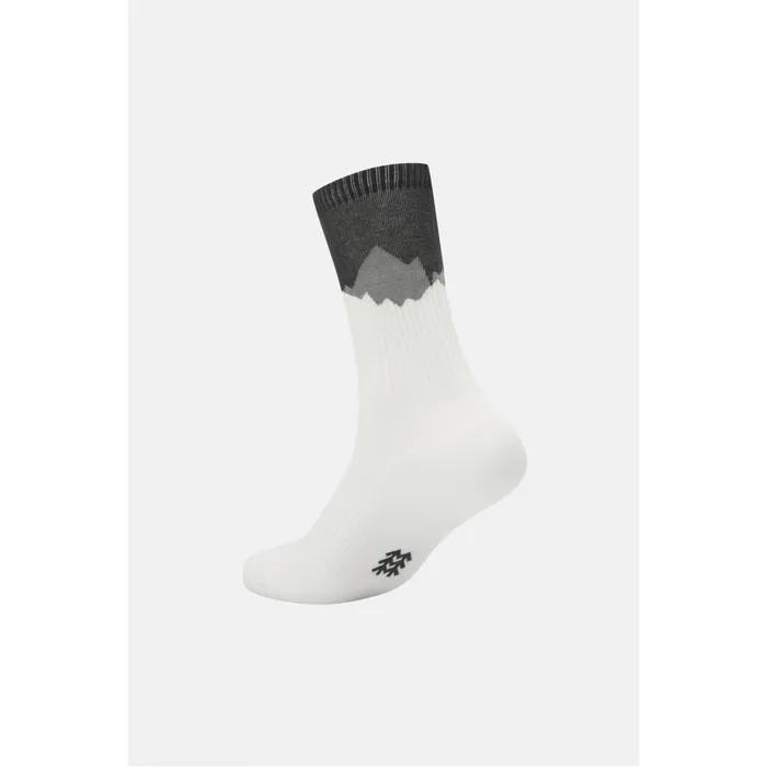 Unisex Hiking Crew Socks QELAX26411OWH