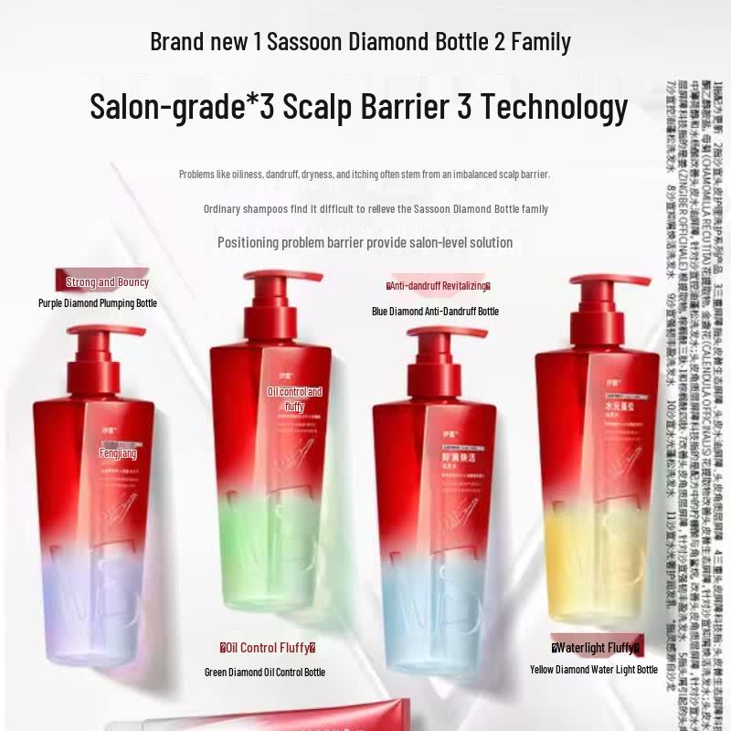 Vidal Sassoon Green Diamond Oil Control & Volumizing Shampoo