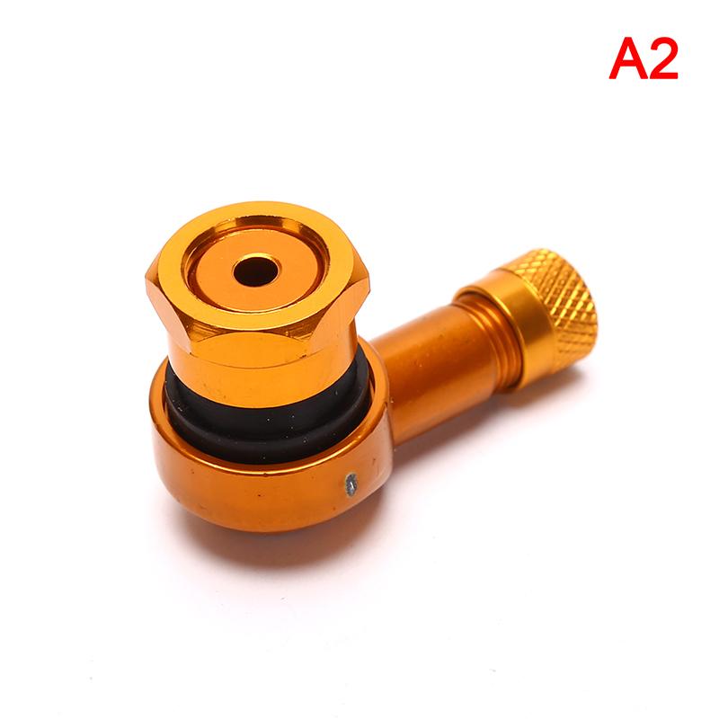 1pc Aluminum Alloy Valve Motorcycle Rim 90 Degree Angle Motorcycle Wheel Tire Tubeless Valve Stems For Rim Wheel Parts