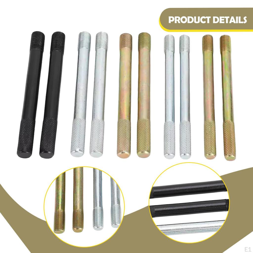 10Pcs Wheel Alignment Pins Guide Lug Bolts Car Tire Repair Tools for Auto Automotive