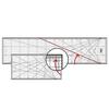 OLFA Quilt Ruler X (15cm 60cm) RQR-15x60