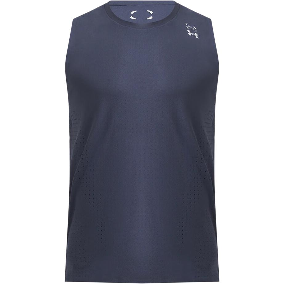 

Under Armour FW25 Дышащая повседневная майка без рукавов для тренировок Halo Vent Мужские топы Темно-синий 6007090-403 S