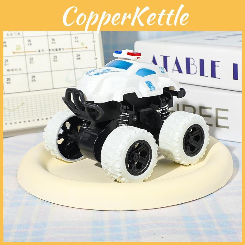 Off Road Police Car Toy With Inertia Drive Durable Plastic Model For Kids Play