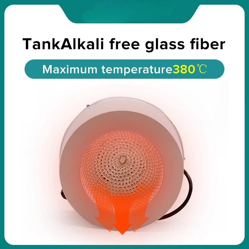 1000ml 110v'den 220v'ye Resmi Mağaza Dijital Elektrikli Isıtma Mantosu Laboratuvar Ekipmanı Termal Regülatörlü