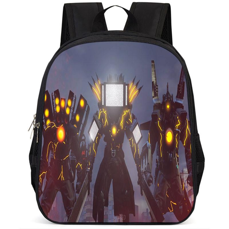 Wytrzymały Materiał Oxford Titan Plecak na Monitor Modny Unisex 15-calowy Tornister Szkolny