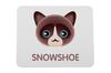 Snowshoe - Mouse Pad by Art-Dog Brand