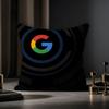Google Cushion Cover Anti-dustmite Pillowcase Invisible Zipper Silky Short Plush Sofa Cushion Cover