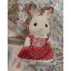 Original Forest Animal Family 1:12 Mini Dollhouse Furniture Rabbit Bear Dog Cat Pets Figure Toy Dolls Kids Gift
