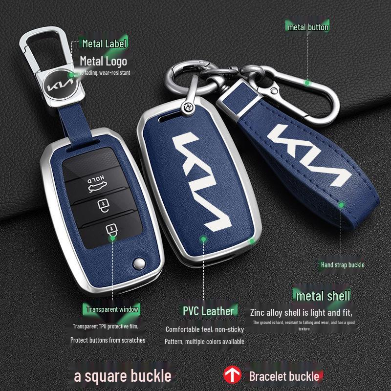 Kia Key Cover for K3, Sportage, K5, K2, KX5, K4, Seltos, KX3, KXCross, KX3, Huan Chi
