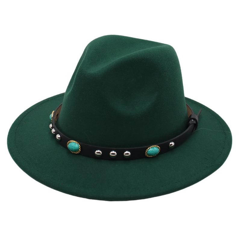 British Top Hat Jazz Fedora Hat Western Cowboy Hat Knight Hat