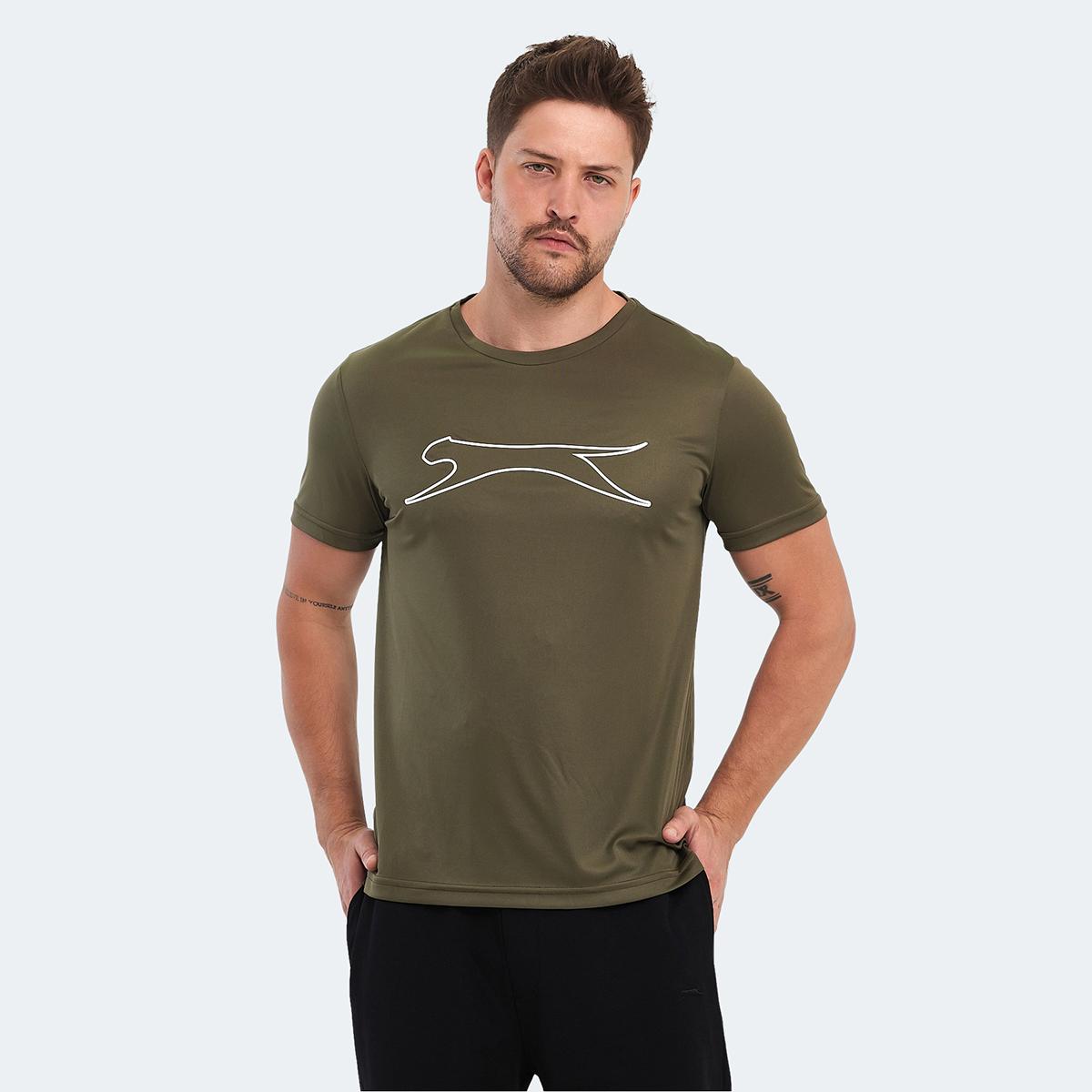 

NELLE IN-Хаки Мужская футболка XXL хаки