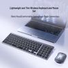 UGREEN Dual-Mode Wireless Slim Keyboard Mouse Combo