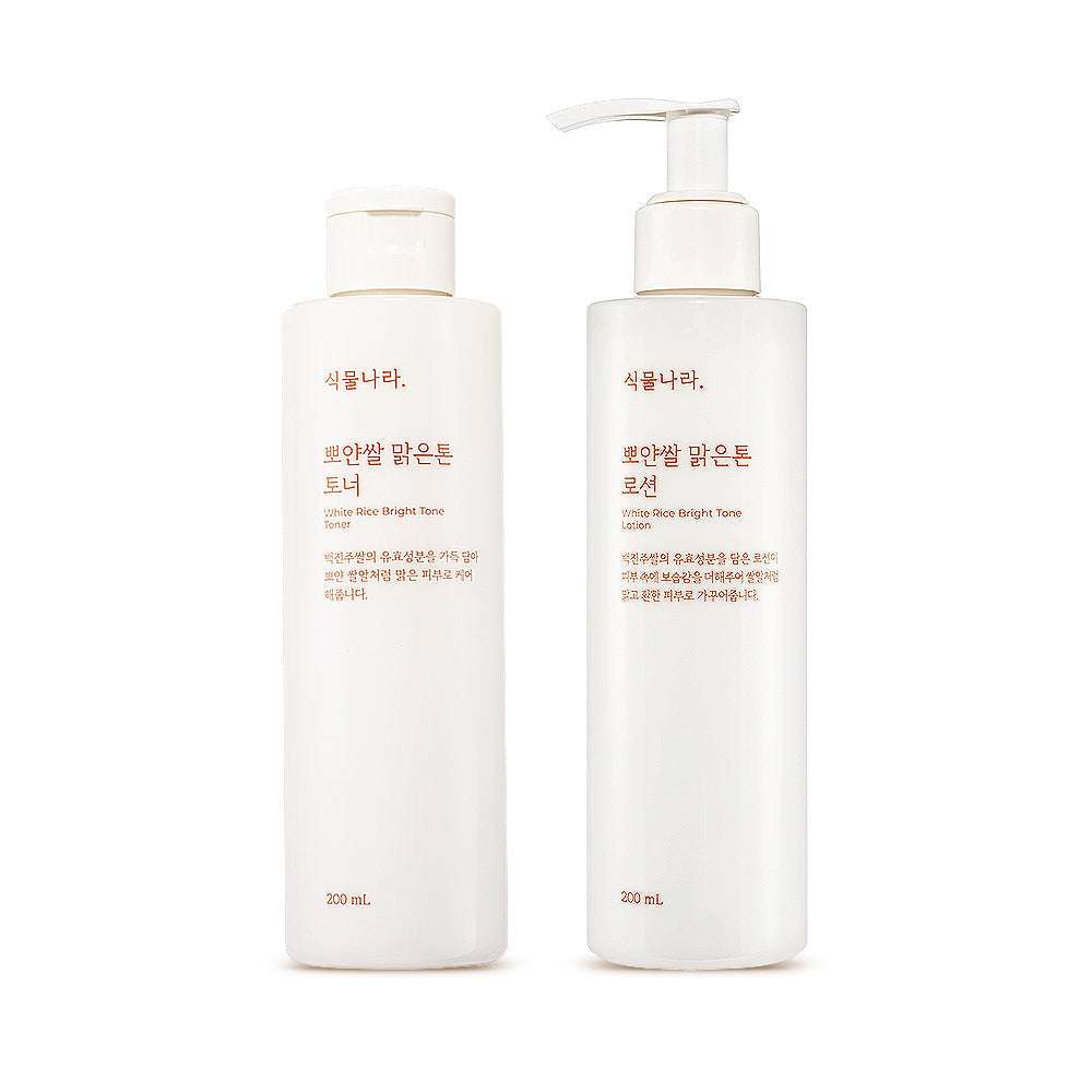 Shingmulnara Ppoyan Rice Clear Tone Lotion 300ml