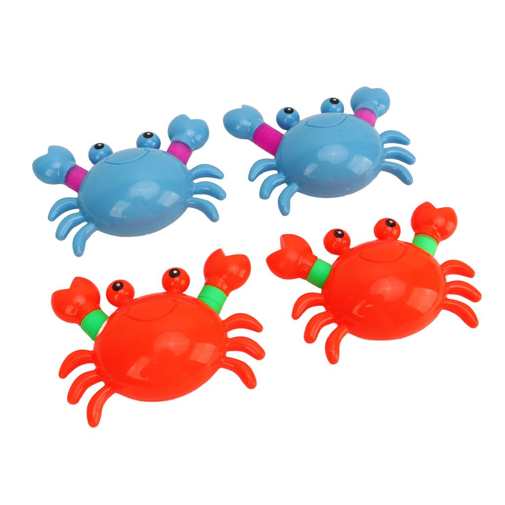 4PCS Juguete Telescópico Cambiante de Forma Juguete de Plástico Color Brillante Peso Ligero Juguete Fidget Tubo para Niños