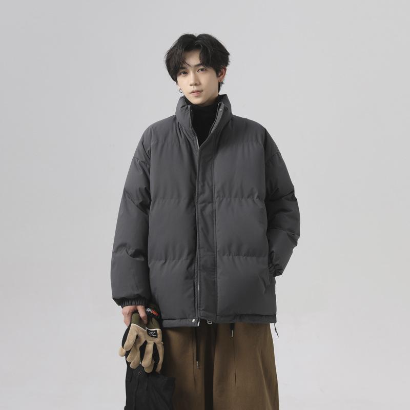 Cotton Suits Men and Women Same Style Winter Loose Standing Collar Waterproof Cotton Jacket Thickened Casual Cotton Jacket Couple Jacket