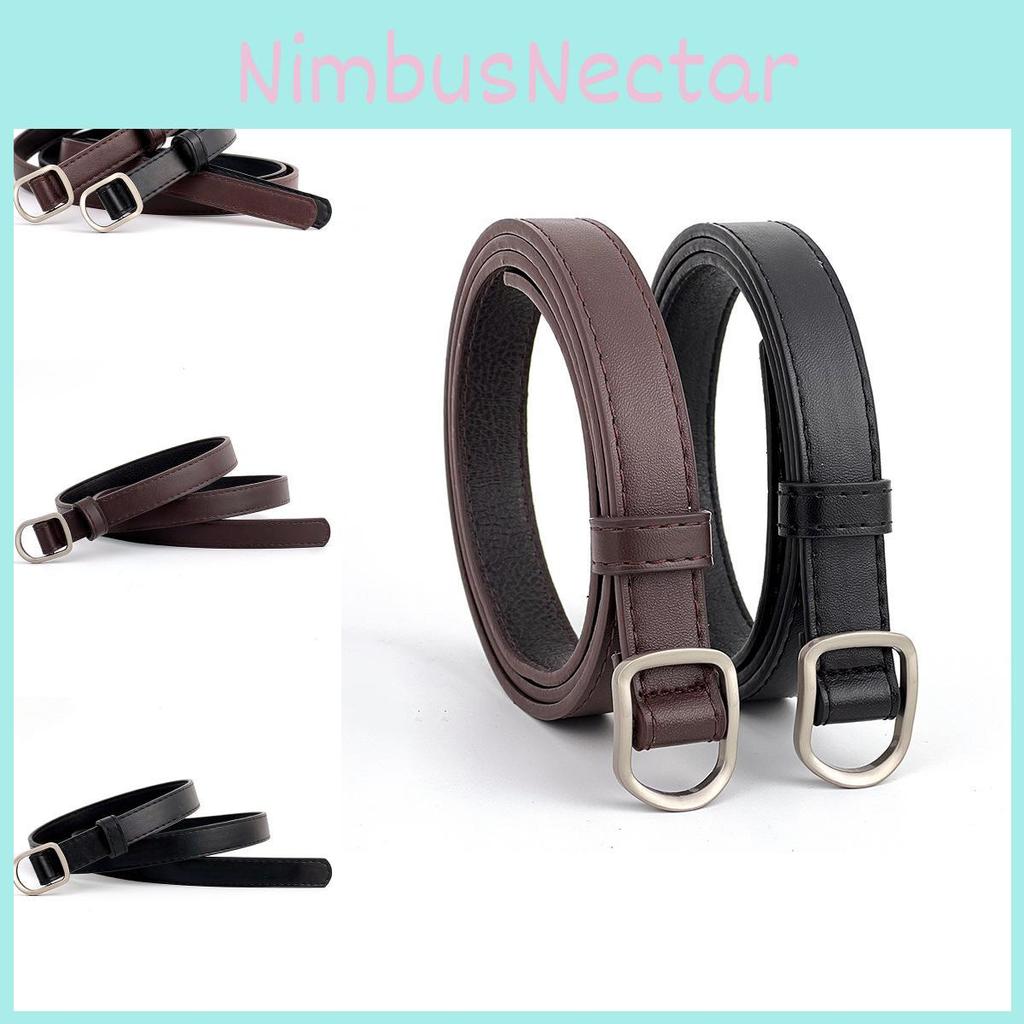 Youth Style Girls Non Perforated Belt Student Slim Versatile Korean Fashionable