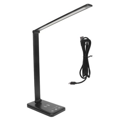 LED Schreibtischlampe Touch-Steuerung Einstellbare Zeiteinstellung 5 Stufen 50 Stück Lichtchips Faltbare Schreibtischlampe mit