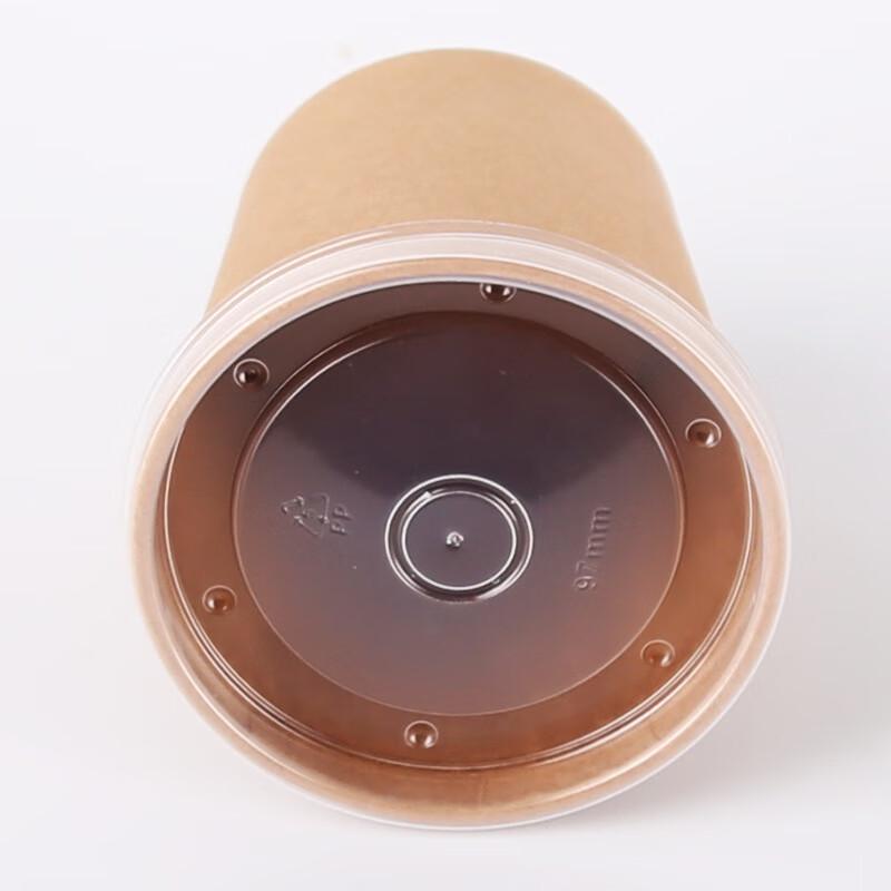 Disposable Kraft Paper Takeaway Food Containers