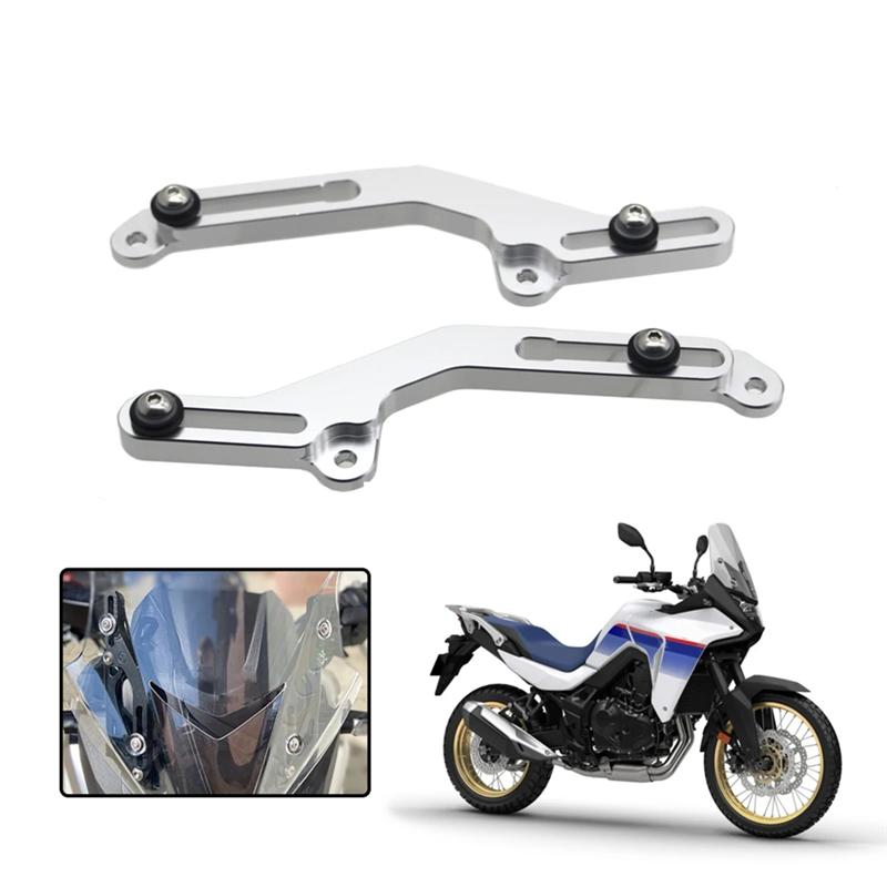Motorcycle Windscreen Adjusters For Honda XL750 XL 750 Transalp 750 2023 2024 CNC Aluminum Windshield Bracket