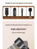 Wireless Desktop Microphone Stand with Weighted Metal Base for Streaming and Singing