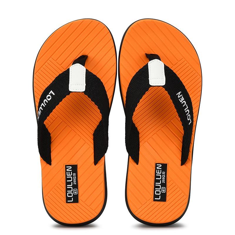 Fashion Men Flip Flops Summer Outdoor Beach Shoes Fashion Breath Casual Slippers Anti Slip Fashion Open Toe Home High Quality Chanclas