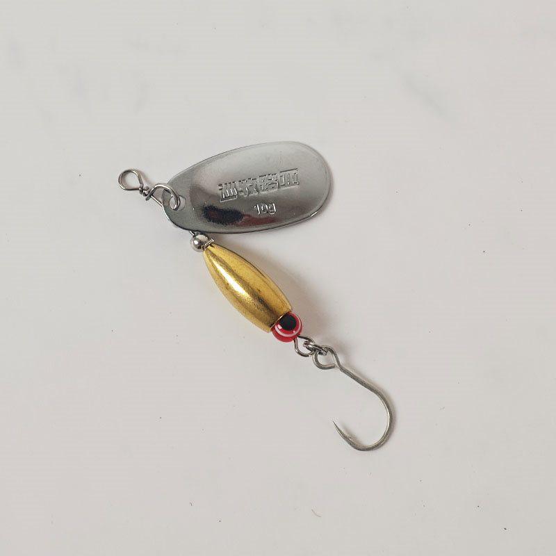 Pastoral Black Pit Rotating Bass Spinner Lure
