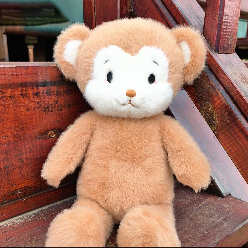 38cm Cartoon Plush Monkey Plush Doll High Quality Monkey Plushie Toys Animal Stuffed Pillow Home Decoration Gift For Children