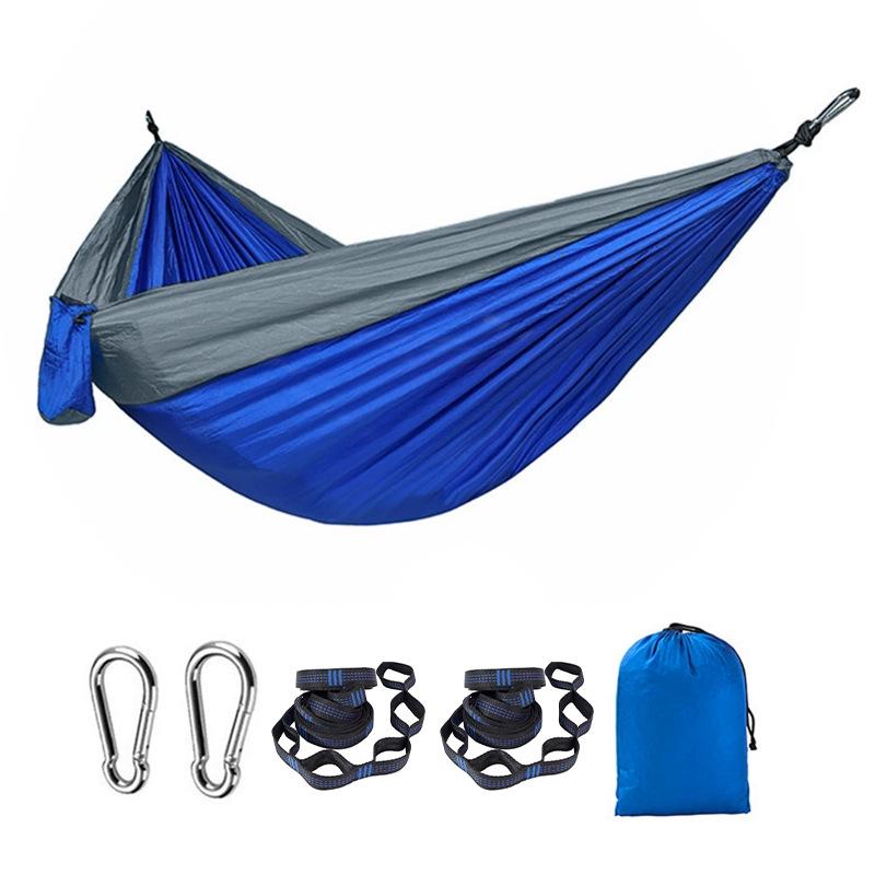 Ultralight Anti-rollover Double Camping Hammock: Strong, Portable Parachute Cloth for Outdoor Adventures