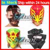Full Head Wrestling Mask For Rey Mysterio Lucha Libre Headgear Halloween Scary Cosplay Party Costume Haunted House Props Masks