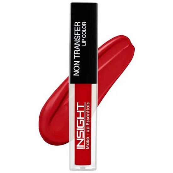 Insight Non Transfer Lip Color 02 Red Alert Matte Finish 4ml