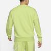 Nike Sportswear Club French Terry Embroidered Logo Crewneck Sweatshirt Men Tops Lemon-Yellow BV2667-736
