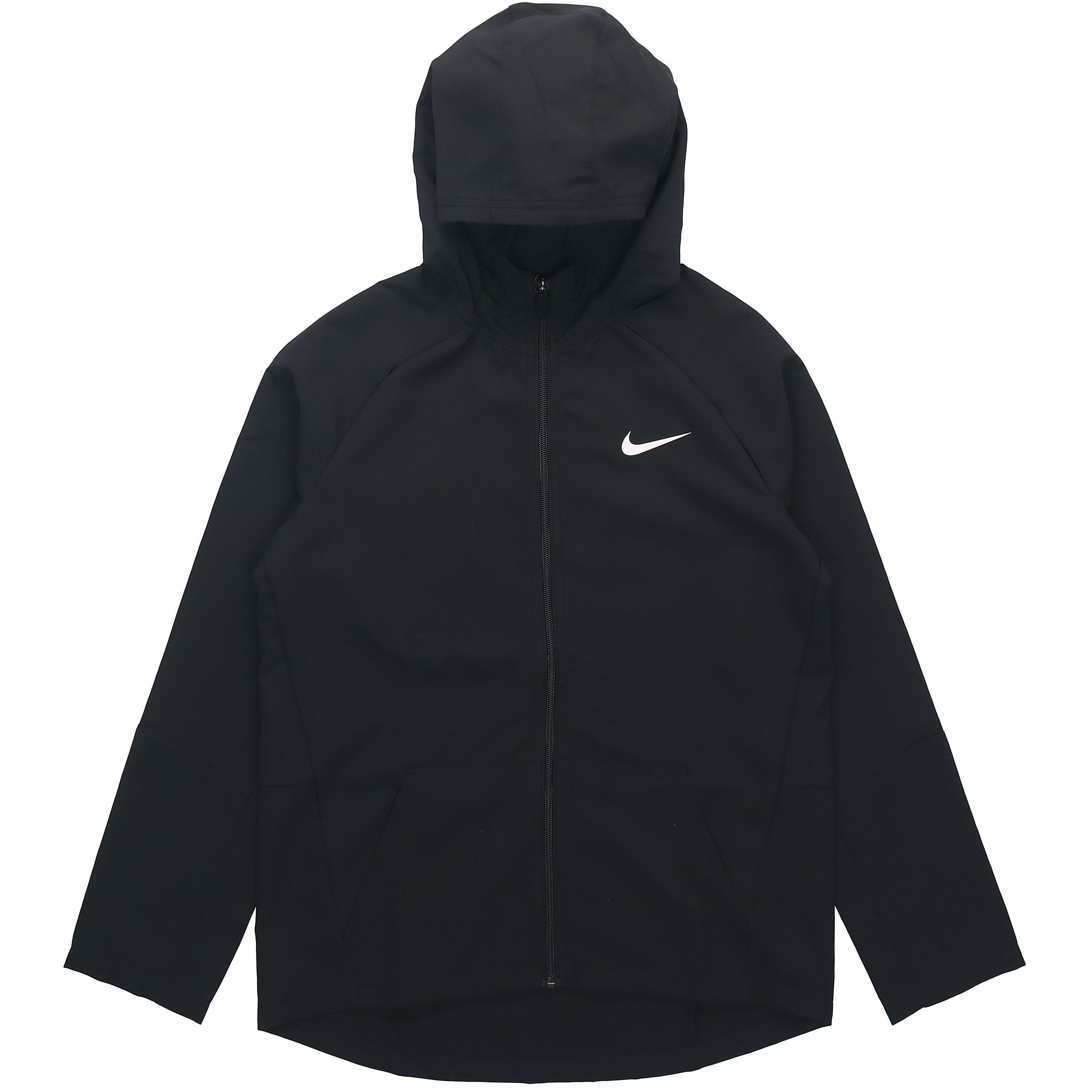 Nike Dri-FIT Black/White Boys  Woven Training Jacket DO7095-010 S