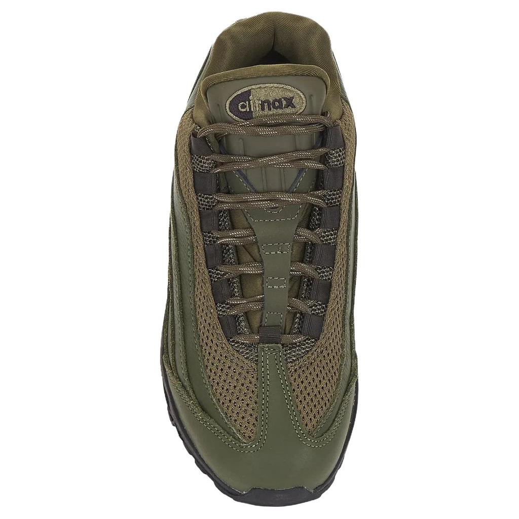 Nike Air Max 95 Big Bubble Cargo Khaki Jewel Swoosh Women Sneakers Green Medium-Olive IH1413-300
