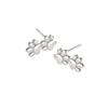 Cat Claw Fun Cute Small and Simple 925 Sterling Silver Jewelry Ins Exquisite Niche Design Stud Earrings  3957