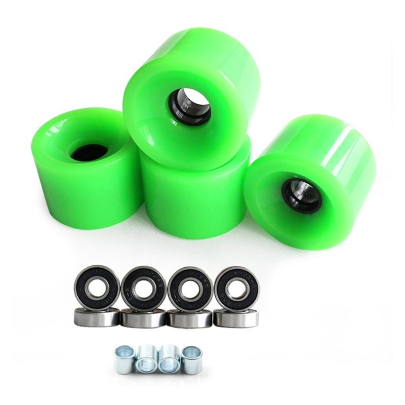 4Pcs 78A Longboards Wheels With Bearing Roller Skating Skateboards Wheel